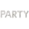 Ballon PARTY en aluminium argenté-Gifi New