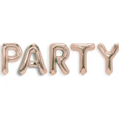 Ballon PARTY en aluminium rose-Gifi Best