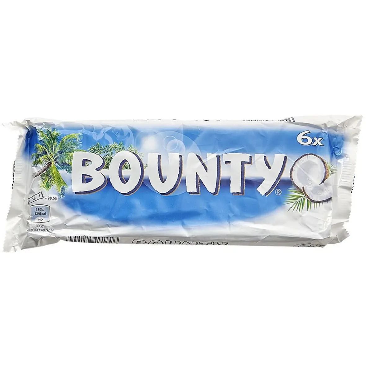 Barre chocolatée coco Bounty x6-Gifi Clearance