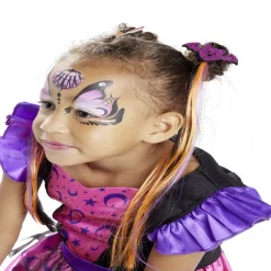 Barrette à cheveux avec mèches Halloween-Gifi