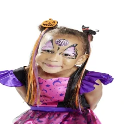 Barrette à cheveux avec mèches Halloween-Gifi