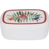Bento blanc décor fleurs et feuilles-Gifi New