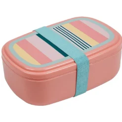 Bento lunch box plastique bayadère-Gifi Online