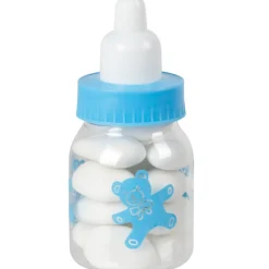 Biberon baptême bleu x4-Gifi Discount