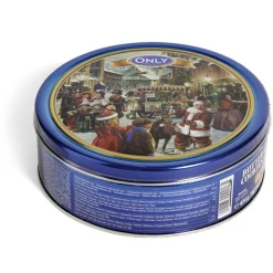 Biscuit au beurre dans une boite métal décor Noël 454Gr-Gifi