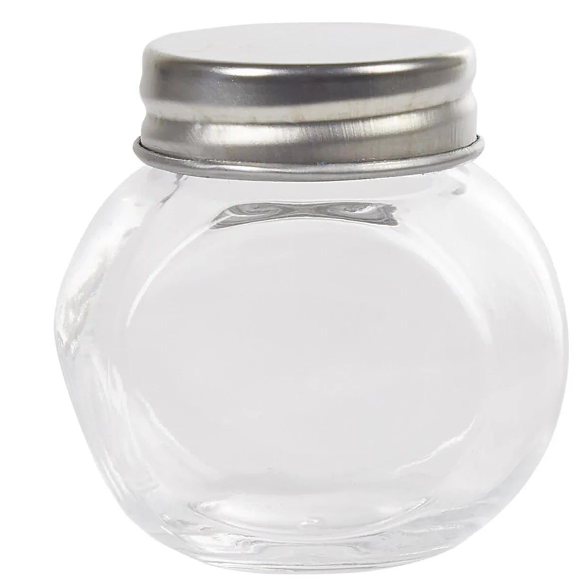 Bocal à dragées en verre avec bouchon métal x6-Gifi New