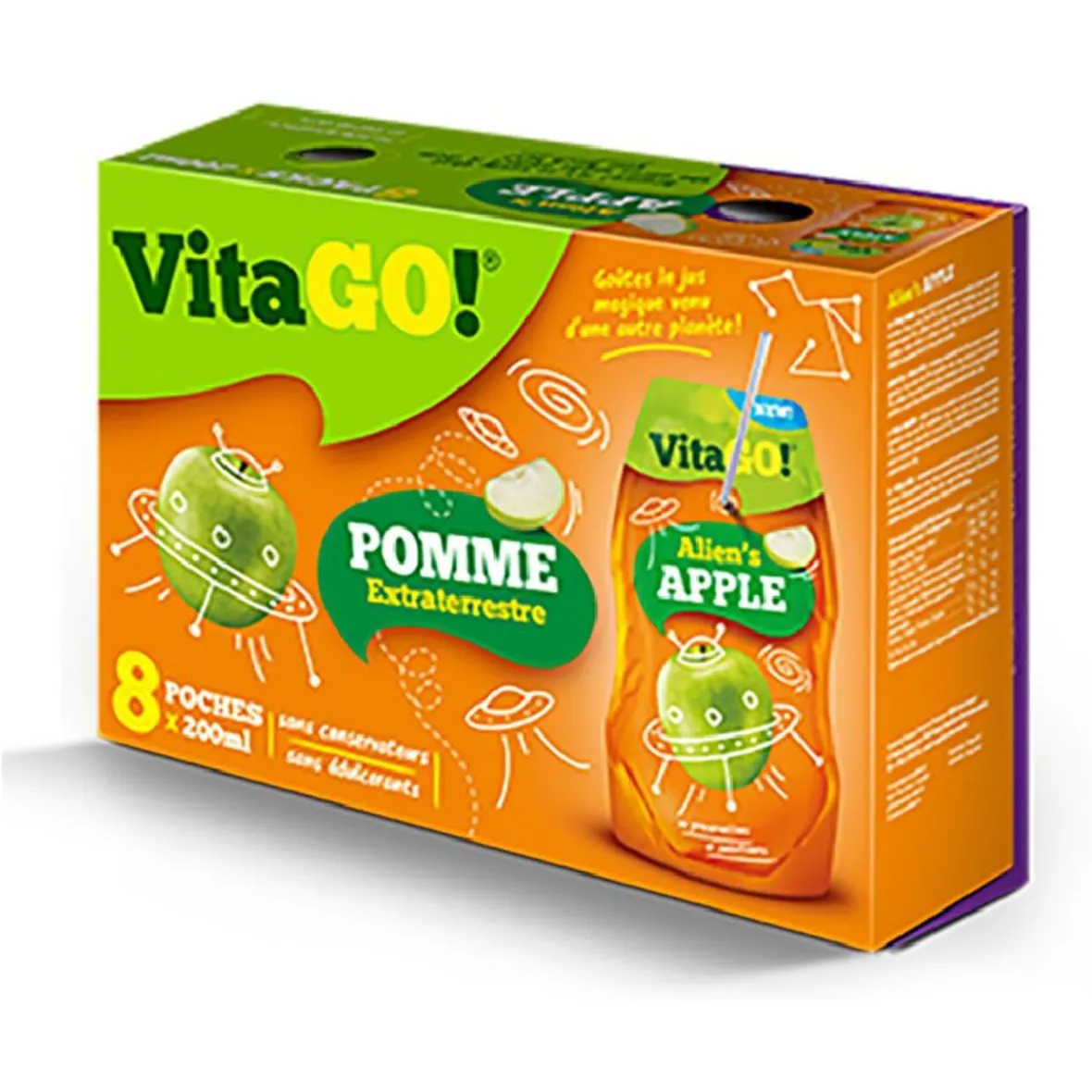 Boisson pomme Vitago 20cl x8-Gifi Discount