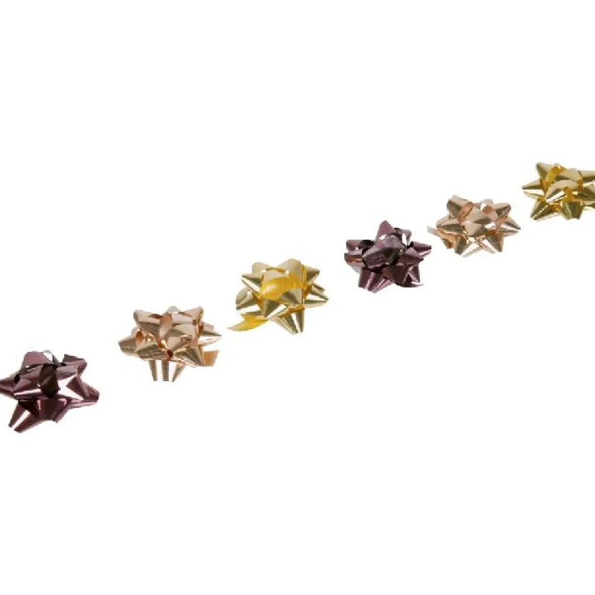 Bolduc noeud et papier cadeau doré marron-Gifi Clearance