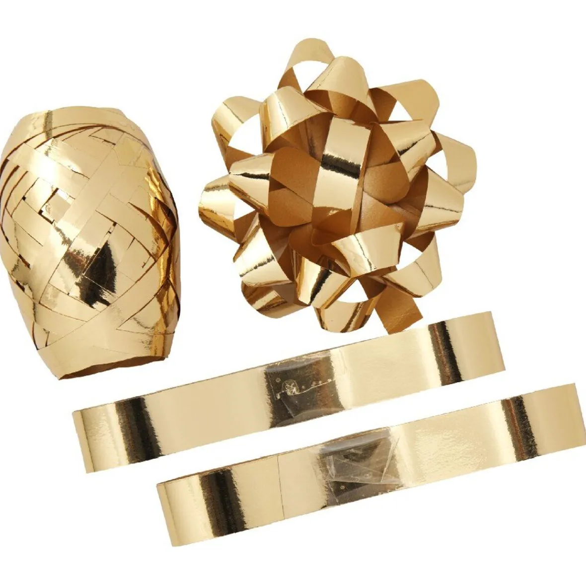 Bolduc noeud et rubans doré-Gifi New