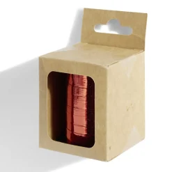 Bolduc rouge brillant 10m-Gifi Discount