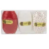 Bolduc rouge et blanc 10 m x3-Gifi