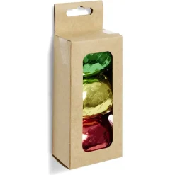 Bolduc vert rouge et doré brillant 10m x3-Gifi Best