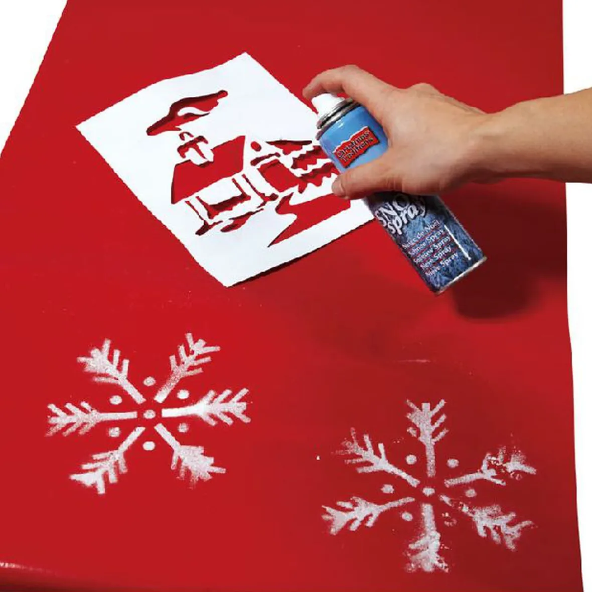 BOMBE DE NEIGE ET POCHOIRS-Gifi Discount