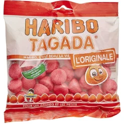 Bonbon à la fraise Tagada HARIBO 120gr-Gifi Discount