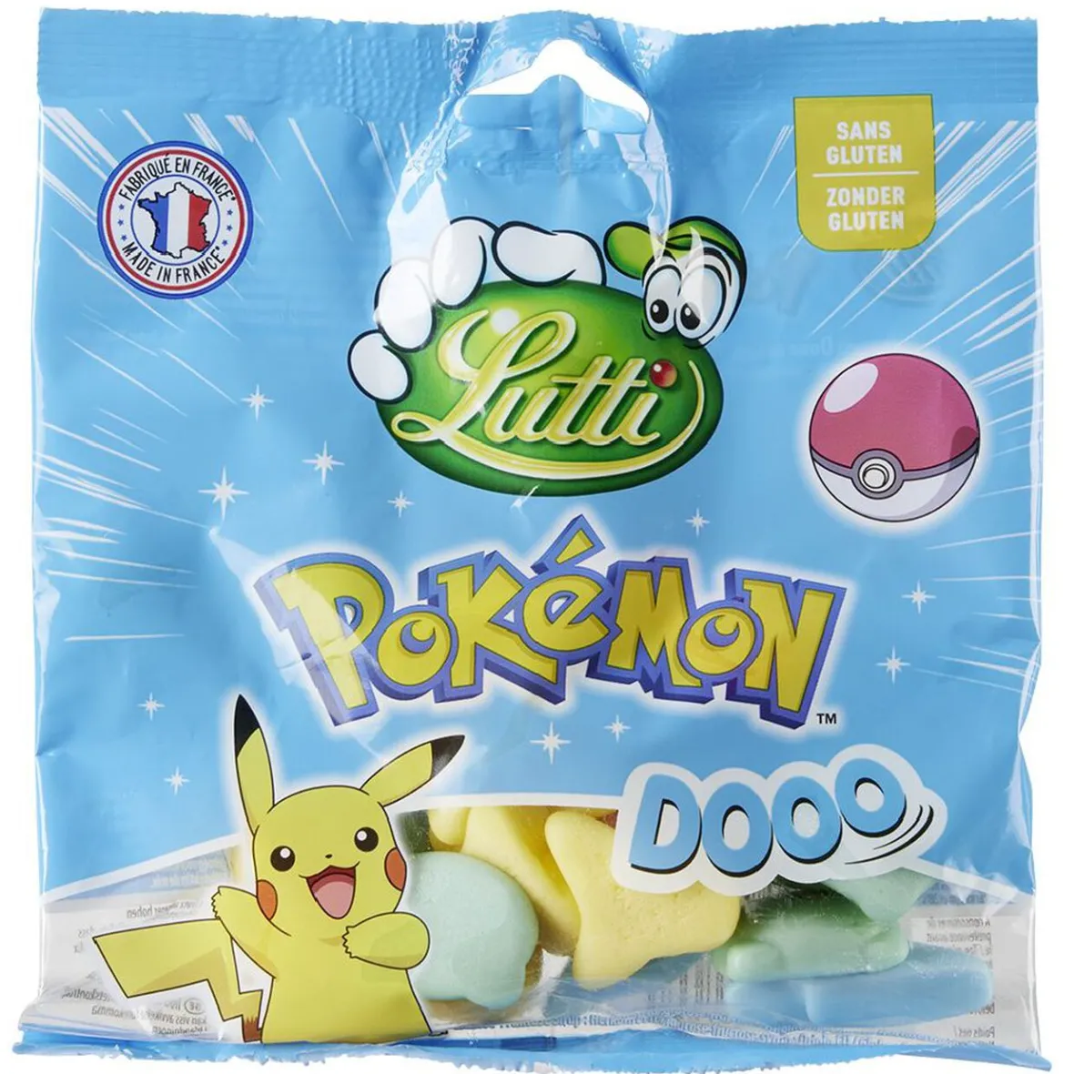 Bonbon gélifié Lutti Pokémon dooo sans gluten 100g-Gifi Hot