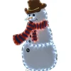 Bonhomme de neige lumineux multicolore-Gifi New
