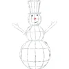 Bonhomme de neige lumineux blanc 1,5 m-Gifi Online