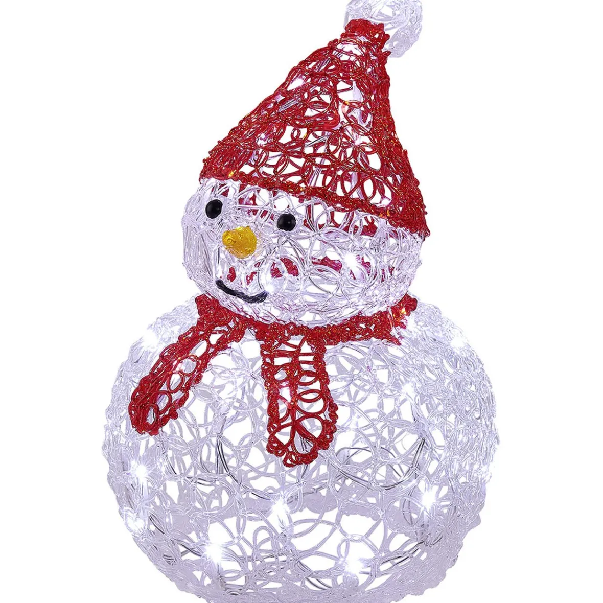 Bonhomme de neige lumineux 35 LED déco Noël-Gifi Best