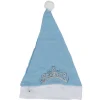 Bonnet de noël bleu diadème lumineux-Gifi