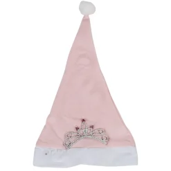 Bonnet de noël rose diadème lumineux-Gifi Clearance