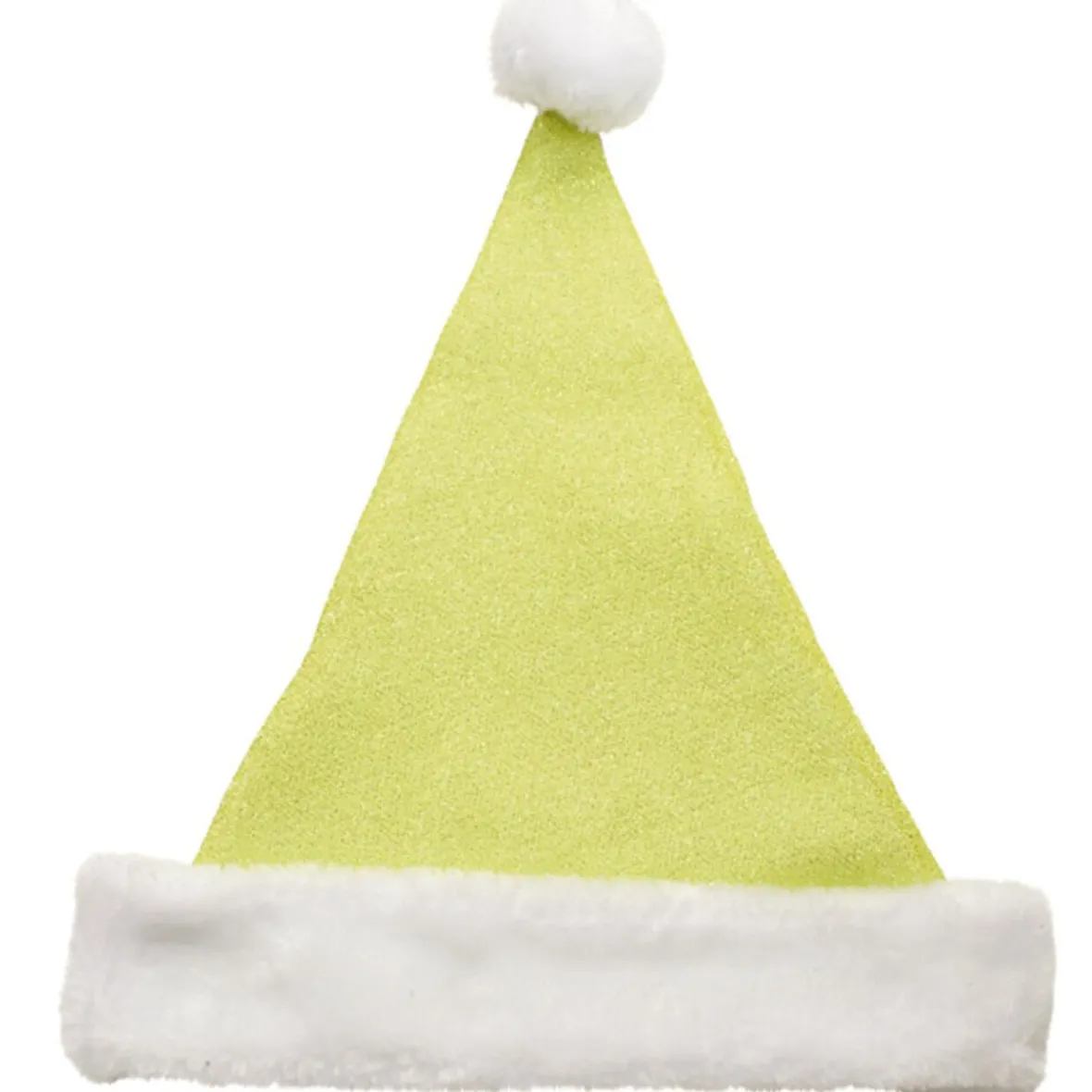 Bonnet de Noël vert pailleté-Gifi Best