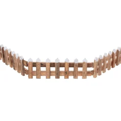 Bordure de Noël en bois pour extérieur-Gifi Outlet