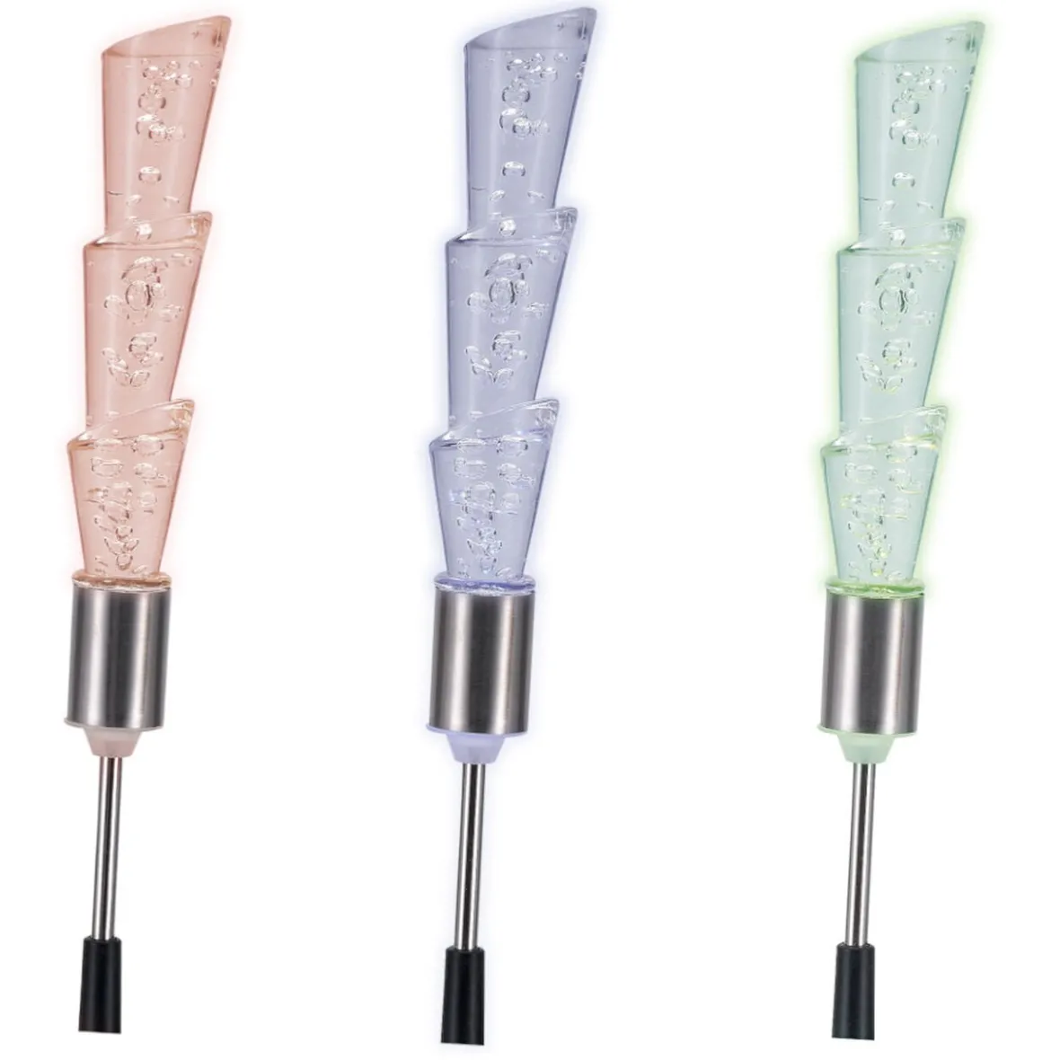 Borne solaire sapin multicolore à led déco Noël-Gifi Hot