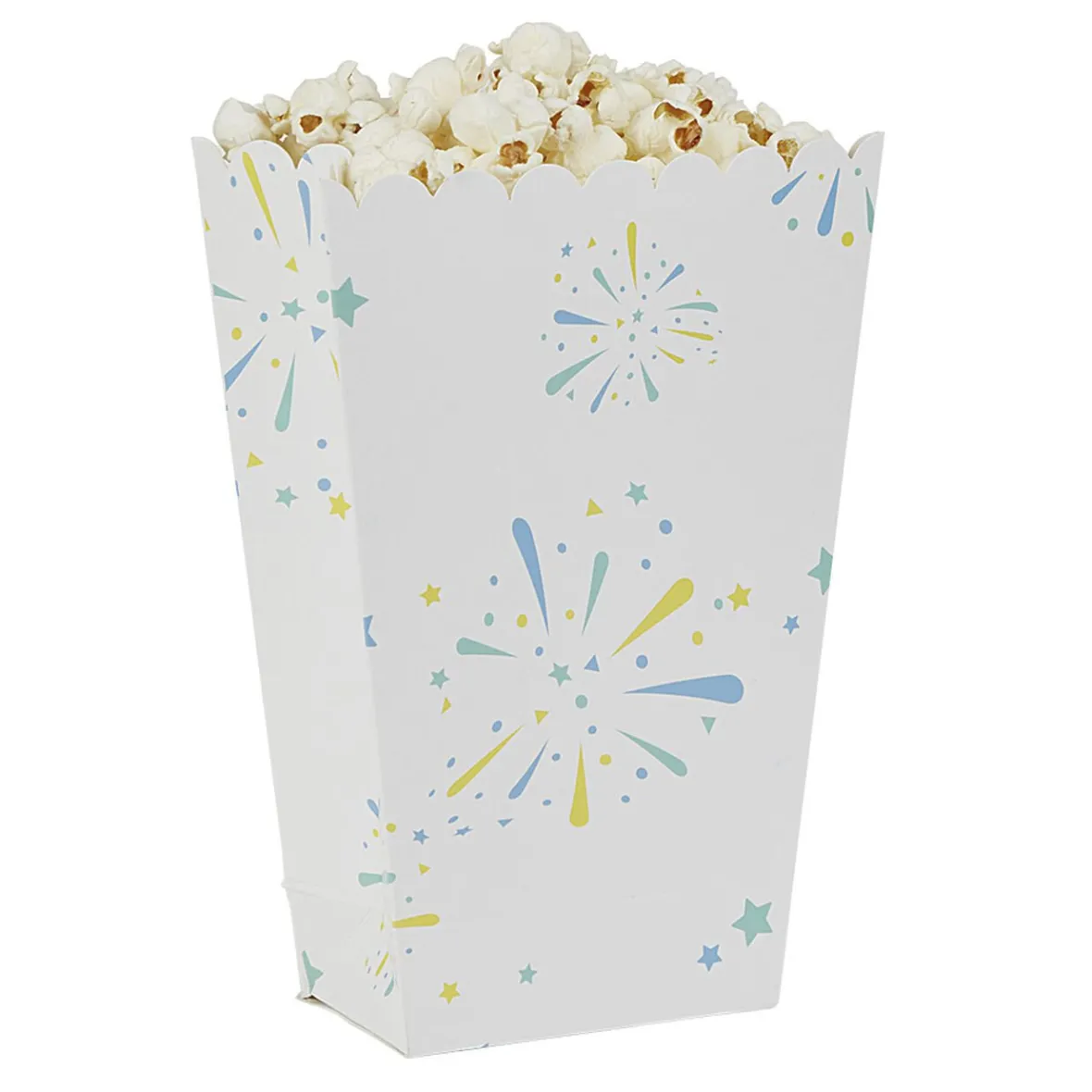 Boîte à bonbons ou pop corn motif feux d'artifice x 4-Gifi Hot