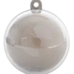 Boîte à dragées grise et transparente x3-Gifi Best