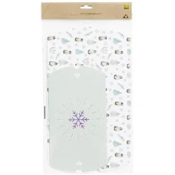 Boîte cadeau berlingot Noël motif pingouin x2-Gifi Hot