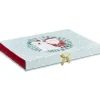 Boîte cadeau motif Père Noël Ours L.34,5 x l.24 x H.4 cm-Gifi Hot