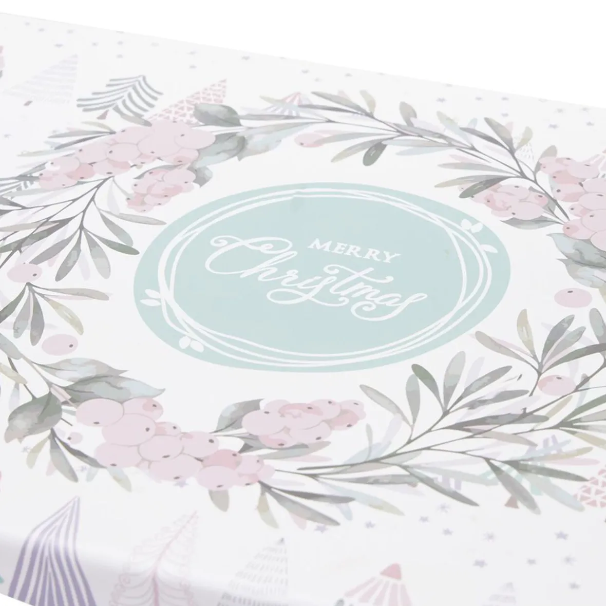 Boîte cadeau Noël Merry Christmas L.32,5 x l.14,5 x H.23 cm-Gifi Clearance