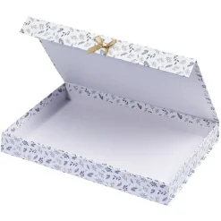 Boîte cadeau Noël motif nature et renard-Gifi Outlet