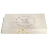 Boîte cadeau rectangulaire Noël effet bois inscription Merry Xmas-Gifi Online