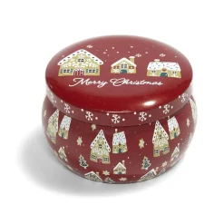 Boîte de Noël en fer Merry Christmas - 4 coloris-Gifi Best