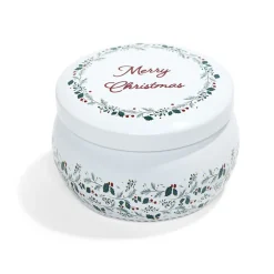 Boîte de Noël en fer Merry Christmas - 4 coloris-Gifi Best