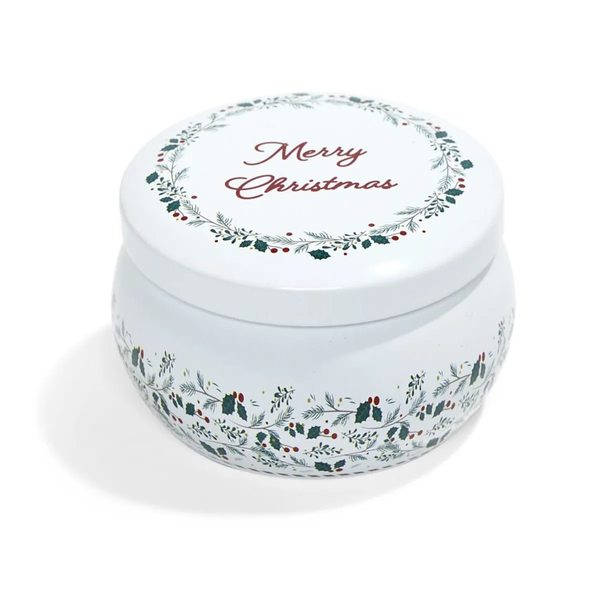 Boîte de Noël en fer Merry Christmas - 4 coloris-Gifi Best