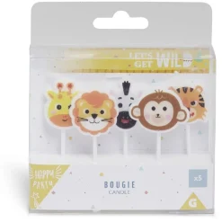 Bougie animal x5-Gifi