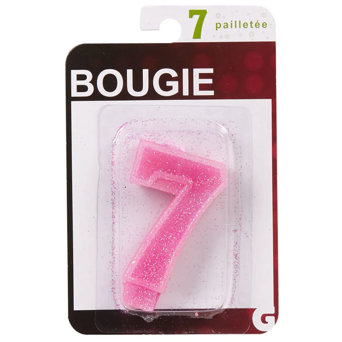 Bougie anniversaire chiffre 7-Gifi Sale