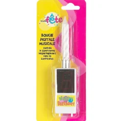 BOUGIE ANNIVERSAIRE DIGITALE-Gifi Discount