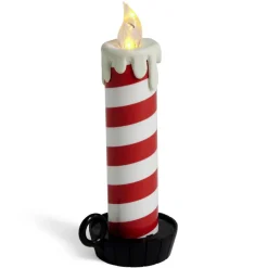 Bougie LED flamme effet fondant avec support - 3 coloris-Gifi New