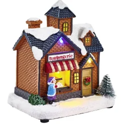 Boulangerie lumineuse Village de Noël-Gifi Online
