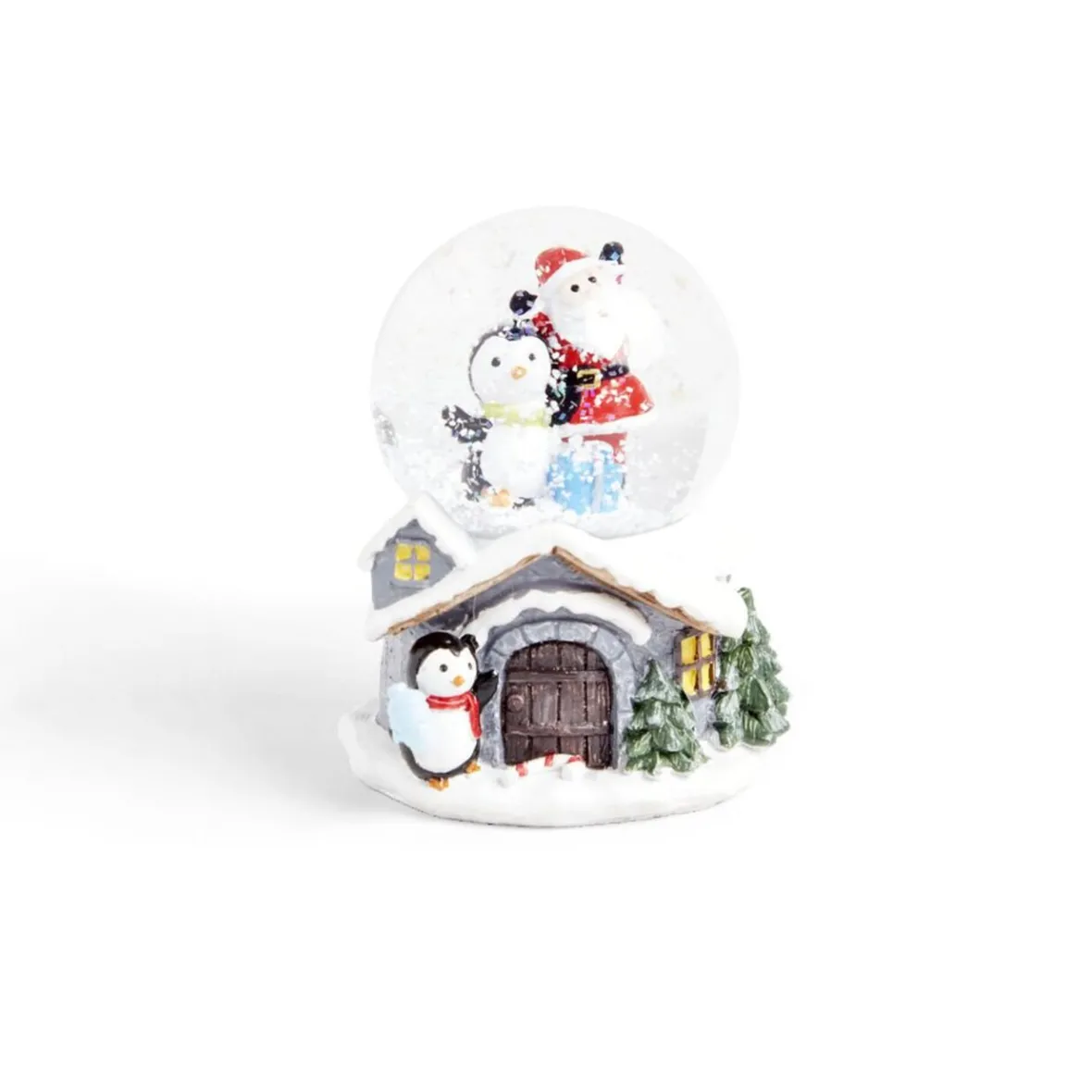 Boule à neige Noël Ø8,3xH10,5 cm - 4 modèles-Gifi Hot