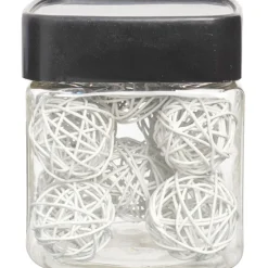 Boule décorative blanche x12-Gifi Hot