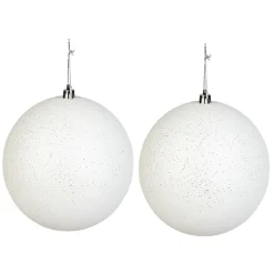 Boule de Noël 2 couleurs assorties x10-Gifi Outlet