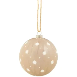 Boule de Noël à fleurs-Gifi Discount