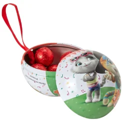 Boule de Noël à suspendre garnie 24 bonbons-Gifi Online