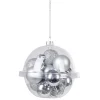 Boule de Noël argentée x12-Gifi Clearance