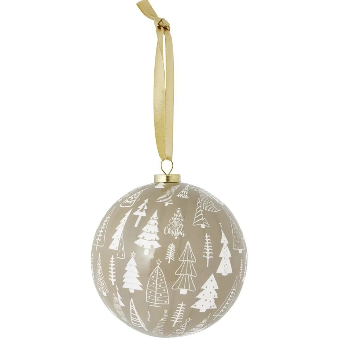 Boule de Noël assortie rose et doré Ø8cm - 3 modèles-Gifi Hot