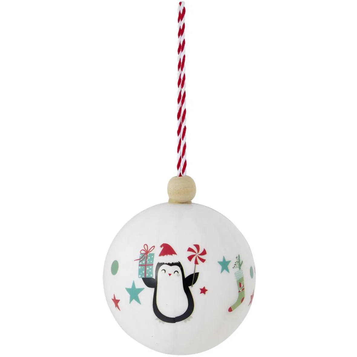 Boule de Noël assortie traditionnelle Ø8cm-Gifi Sale